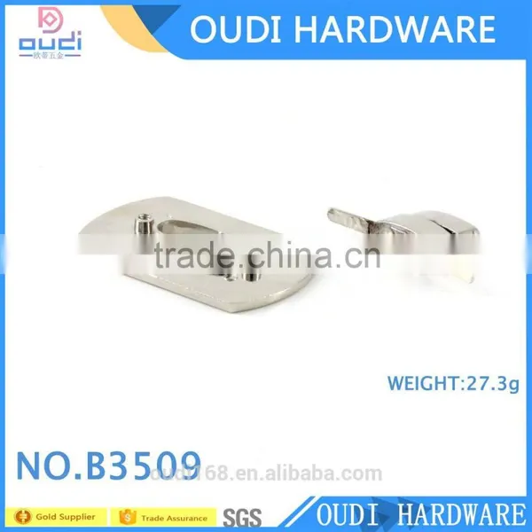 Round Aquare 53*32mm Bag Accessories Turn Lock, photo-4