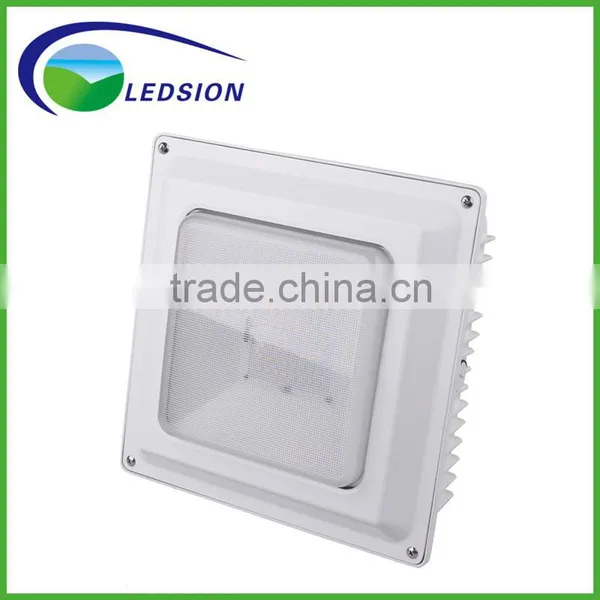 LED Canopy 50W 75W 100LM/W IP65, LED Gas Station Canopy Lights