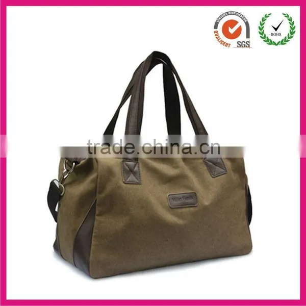 Custom Canvas Men Safari Travel Bags Portable ( Factory)