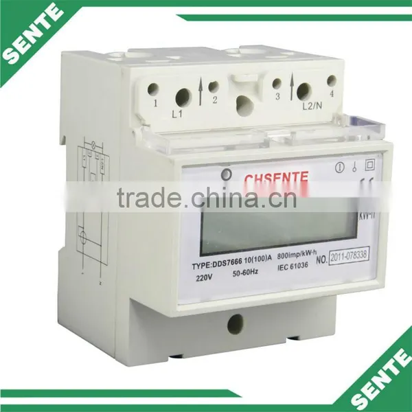 DDS7666 Single Phase Electronic Smart Energy Meter