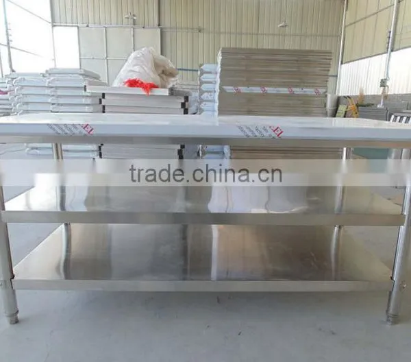 Stainless Steel Work Table For Sale,Customized Stainless Steel Work Table With Undershef photo-4