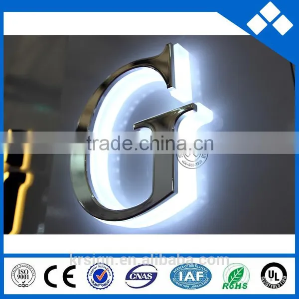 Decorative LED Illuminated Shop Sign Backlit Channel Letter photo-4