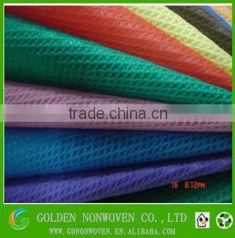 [Non Woven Factory]170g 100% PP Spunbonded Nonwoven Fabric Cross Pattern With Nylon for Shoe Lining photo-4