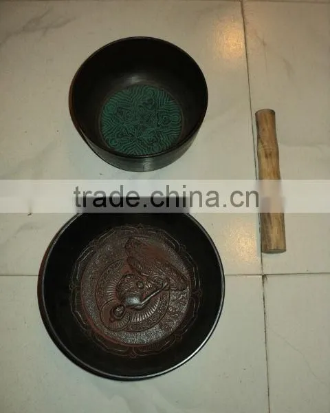 Brass Tibetan Singing Bowl