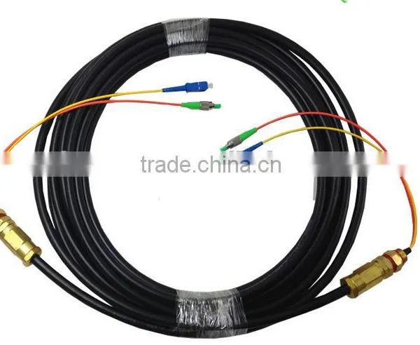 4 Core Outdoor Fiber Optic FC ST LC ST Waterproof Patch Cord photo-2