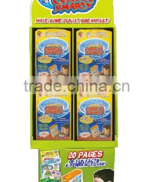 Cardboard Advertising Floor Tiers Display Rack photo-5