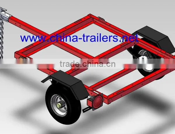 4x4 Small Utility Trailer Frame