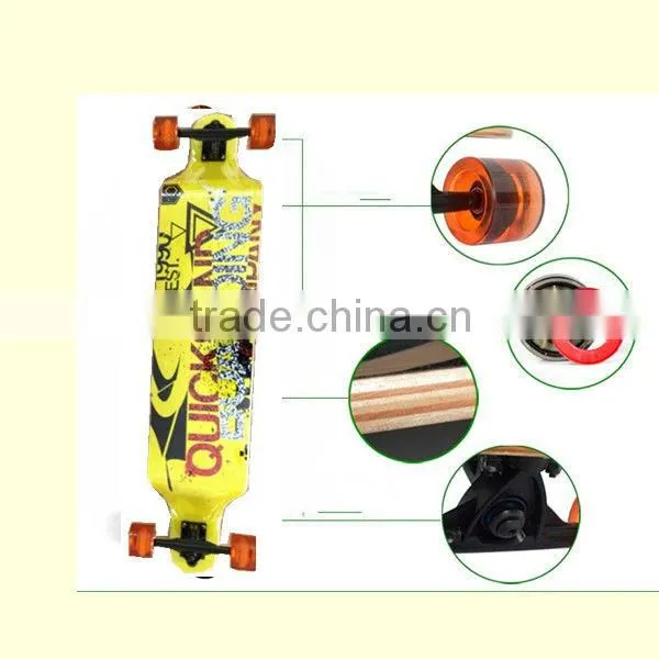 100% Canadian Maple Wood Longboard