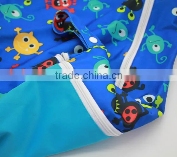 Happy Flute Printed Feature Baby Wetbag Washable Diaper Bag Baby Bags for Mothers Best Selling Premium photo-2