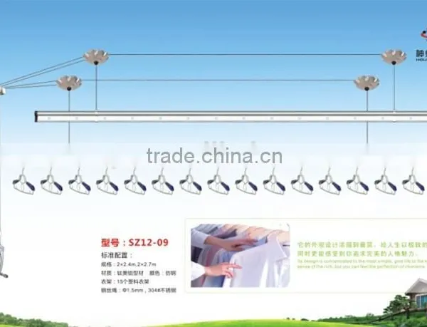 Metal Ceiling Clothes Dryer Rack Made in China photo-6