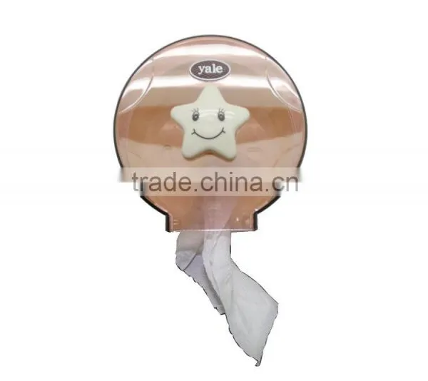 Waterproof Plastic Bathroom Tissue Box With a Smile Face Five Star for Roll Paper photo-4