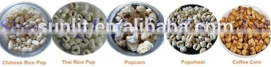 Auto Cheap Gourmet Caramel Popcorn Grain Popping Machine photo-6