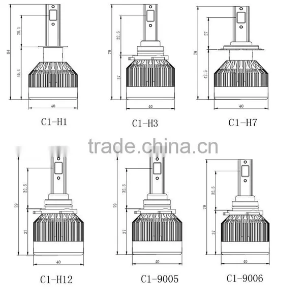 Factory Price Paypal Accepted 12v 30w Car Lights Led 6000k 3000lm Led Headlight 9006 HB4 Auto Car Lamps photo-2