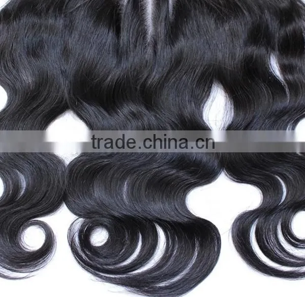Virgin Peruvian Lace Frontal Closure 13X8 Body Wave Frontals From Ear To Ear Bleached Knots Lace Frontal photo-2