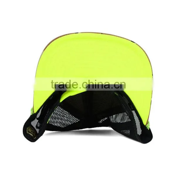 Flat Brim Cheap Custom Wholesale Simple Mesh Snapback Cap photo-4