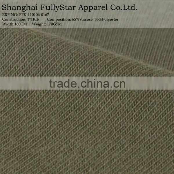 High Quality Viscose Polyester Grey Fabric