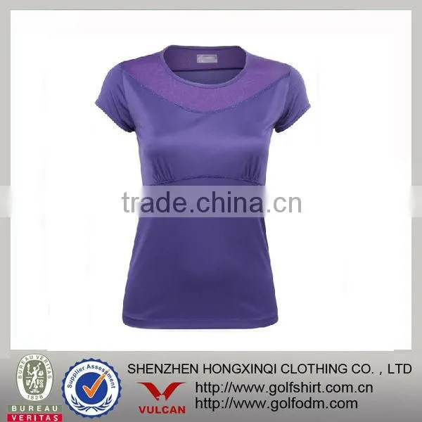Cool Dry Tencel Ladies O Neck Tennis Wear