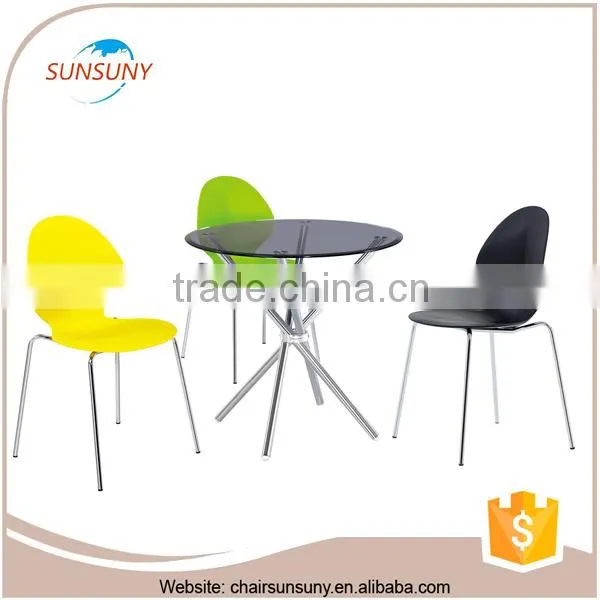 2016 Popular Design Fancy Quality Modern Table and Chair Dining