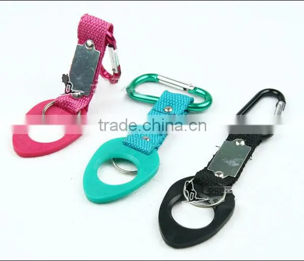 Water Bottle Clip, Mixed Water Bottle Holder, Customized Laser Engraved Logo on Metal Tag photo-5