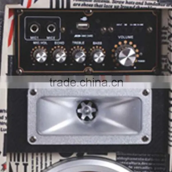 Professional Protable 2.0 Active Magnetic Speakers Portable Hifi Bass Vibration Speaker photo-2