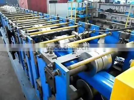 Metal Coil Formed Rectangular Pipe Making Machine , Automatic Square Pipe Making Machine