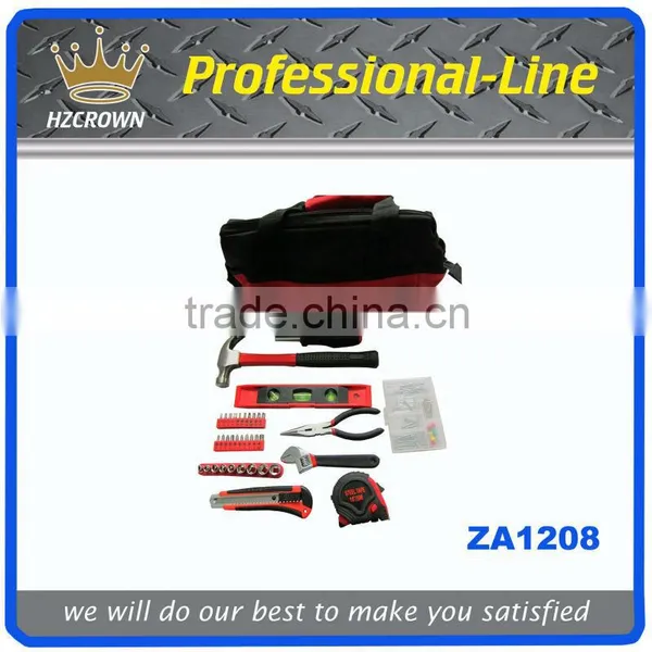 76pcs multifunction tool set in tool bag