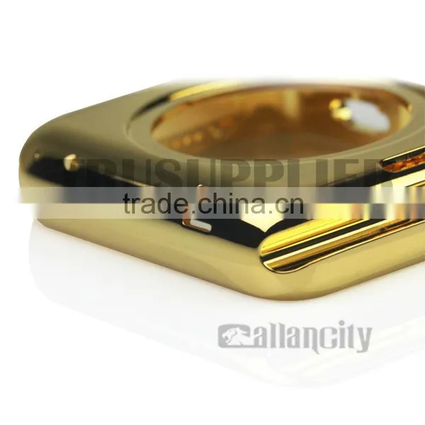 Best Quality and Most Popular 24kt Gold Plated Stainless Steel Housing Replacement for Apple Watch photo-4