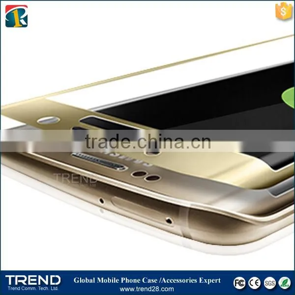 China Wholesale Curved Tempered Glass Screen Protector for Samsung Galaxy s7 Edge photo-4