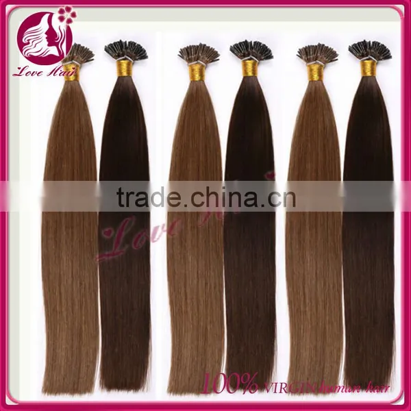 New Large Stock Wholesale Cuticle Remy 1g Stick Tip Hair Extension photo-2