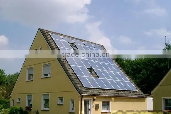 Roof Mounting Soalr System for Tile Home Use On-Grid 1kw Solar Panel System photo-3