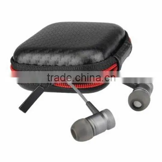 Portable Storage Square Earphone Bag / Earphone Cable Organizer / Earphone Storage Case photo-2