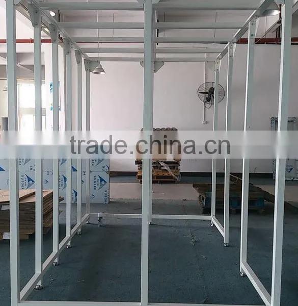 Small 100 Clean Class Clean Room Booth With FFU photo-2
