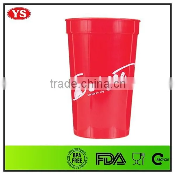 Customized 16 oz Plastic Smooth Stadium Cup photo-5