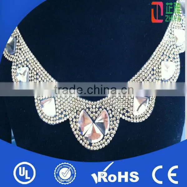 Beaded Necklace Diamond Rhinestone Necklace