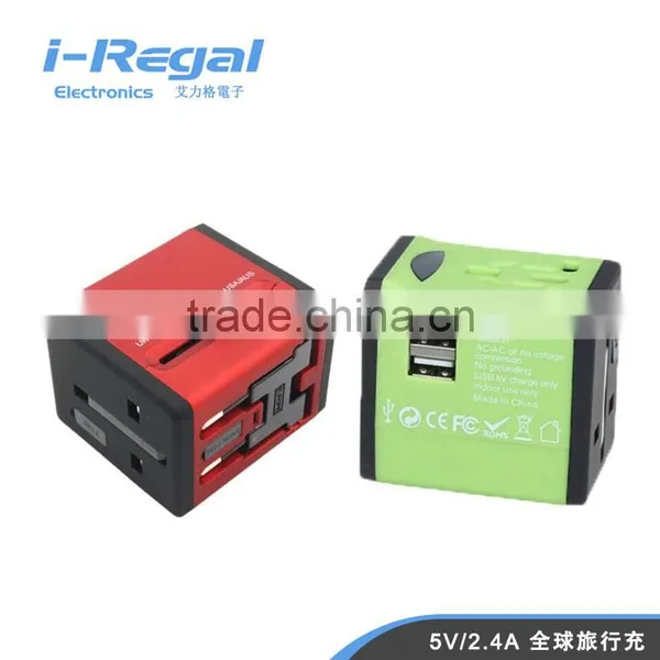 Multi-nation Travel Adapter With USB Charger,Charger In Over 150 Countries photo-2