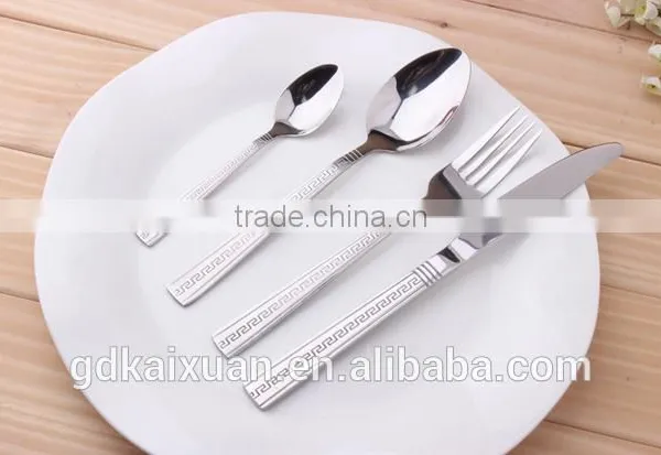 72pcs Metal Cutlery Set Cutlery Wholesale KX-S153