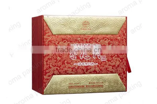 Luxury Personalized Wine Bottles Gifts Boxes With Custom Printing photo-4