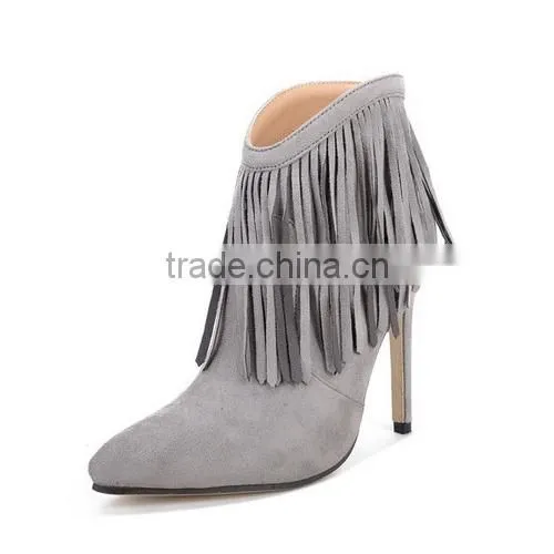 High Heel Boots Newest Designs Women Heel Shoes 2017 PF4416 photo-3