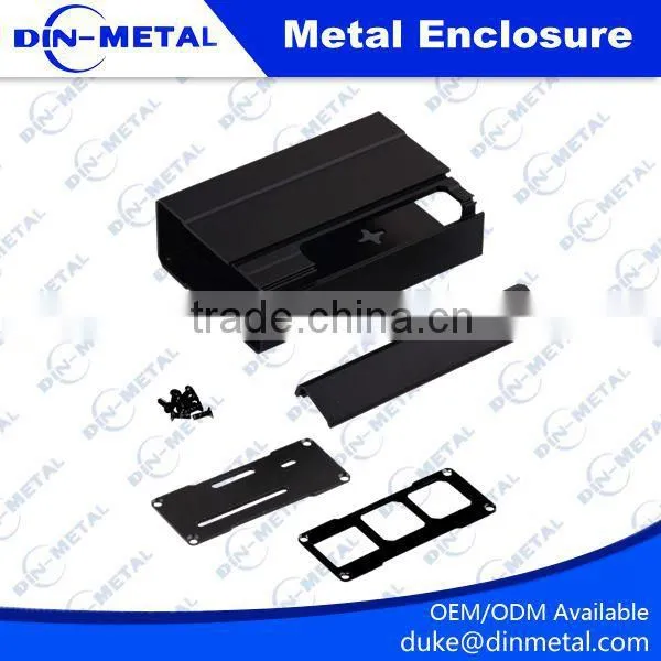 OEM Black Powder Coated Stamping Sheet Metal Bending Parts photo-2