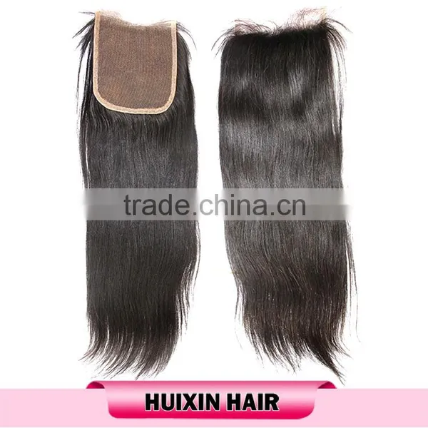New Arrival Natural Color Cheap Price 8a Grade Lace Closures Straight Brazilian Virgin Hair photo-2