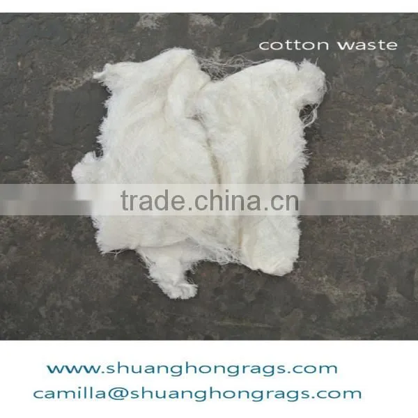 0.9USD 100% Cotton White Wiping Waste for Cotton Swabs photo-4
