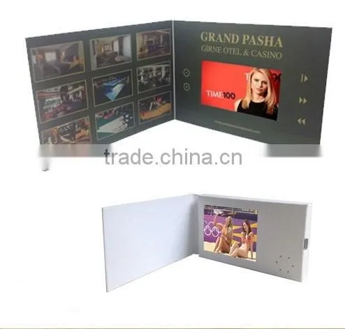 Hot Sale 10inch A4 Paper Card Lcd Video Greeting Module for Gifts photo-3