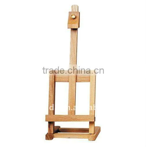 wood mini table children easel