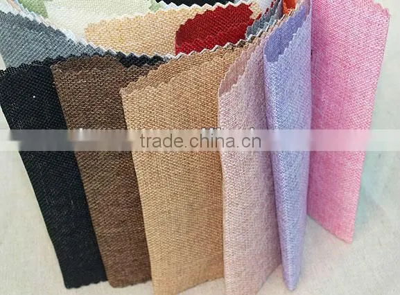 Piece Dyed Imitation Sofa Linen Fabric