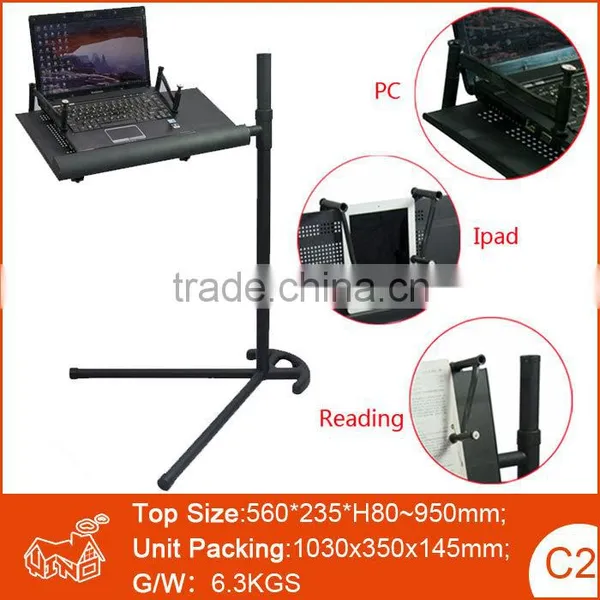 Factory Supply Adjusting Portable Hospital Over Bed Table Good Quanlity photo-3