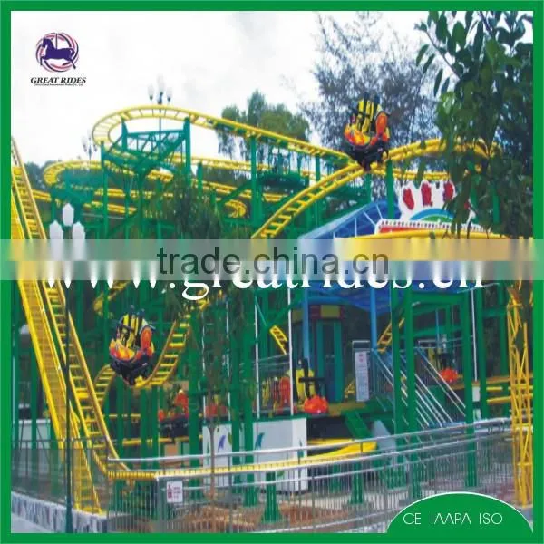 Amusement Attraction Spinning Roller Coaster