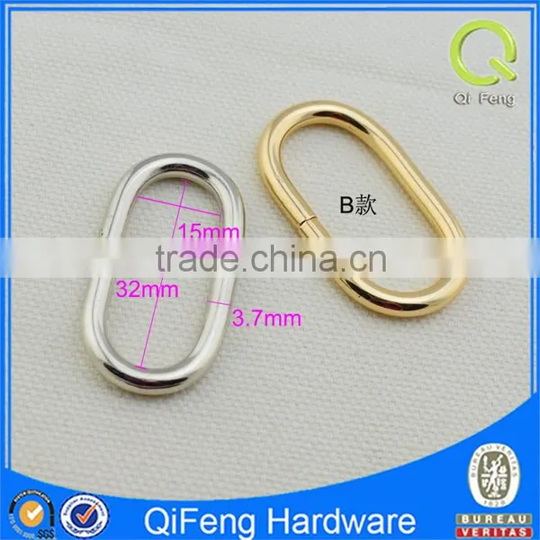 All Size of Oval Ring for Bag Different Size Handbag Oval Ring Metal Bag Ring photo-3