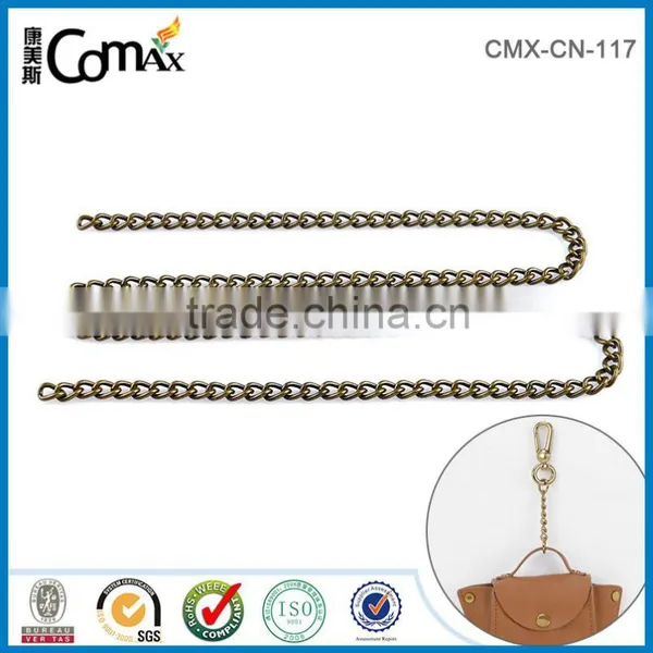 Wholesale Antique Brass Custom Metal Chain Handle for Handbag photo-2