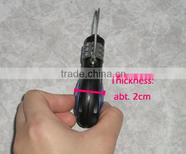 Retractable Cable Lock, Bicycle Lock photo-5