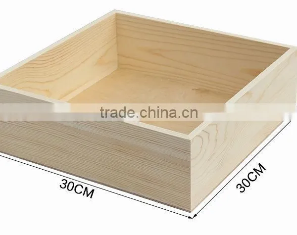 Handmade Square Wooden Storage Tray photo-3